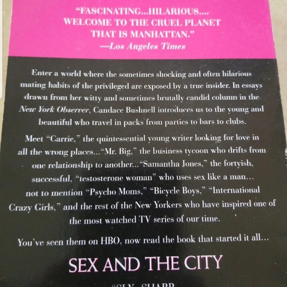 Sex & The City Book nwt - Picture 2 of 2